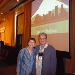 With editor Medora MacDougall